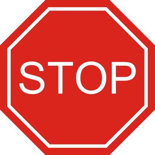 stop signal